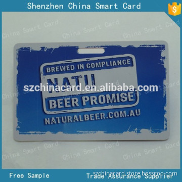 high quality pvc vistit luggage tag for invitation